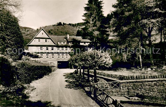 Bad Sulzbach Thermalbad Muentner Schumann Heim im Renchtal Schwarzwald