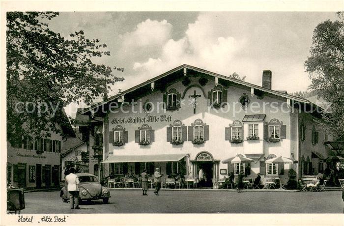 OBERAMMERGAU Bayern Hotel Gasthof Alte Post