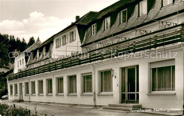 Bad Faulenbach Sanatorium Notburgaheim