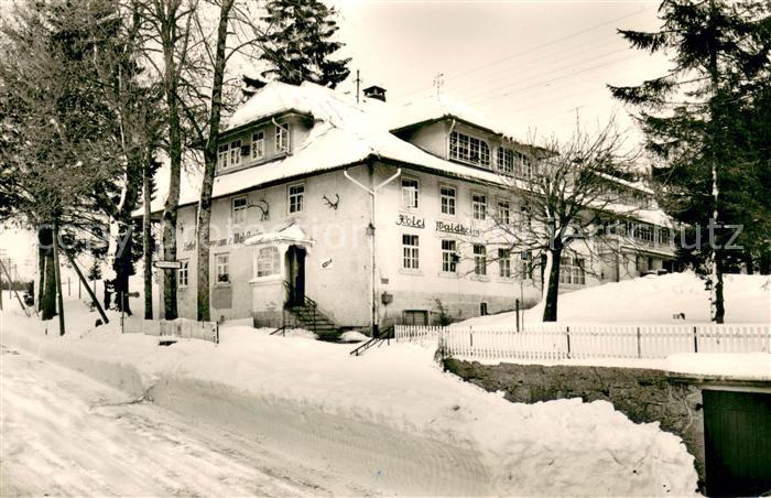 Herrischwand Hotel Pension Waldheim im Winter