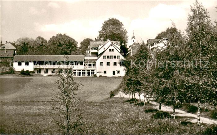 Koenigsfeld Schwarzwald Gaestehaus der Bruedergemeine Vogelnest