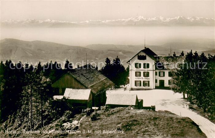 BADENWEILER BW Hotel Pension Hochblauen im Schwarzwald mit Alpenblick