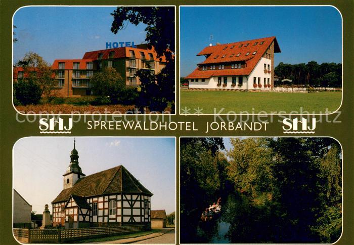 Rickshausen Niewitz Spreewaldhotel Jorbandt Kirche Wasserstrasse