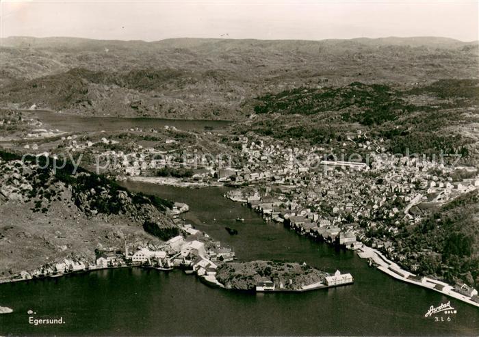 Egersund Fliegeraufnahme