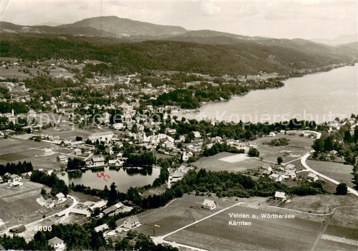 Velden Woerthersee Fliegeraufnahme