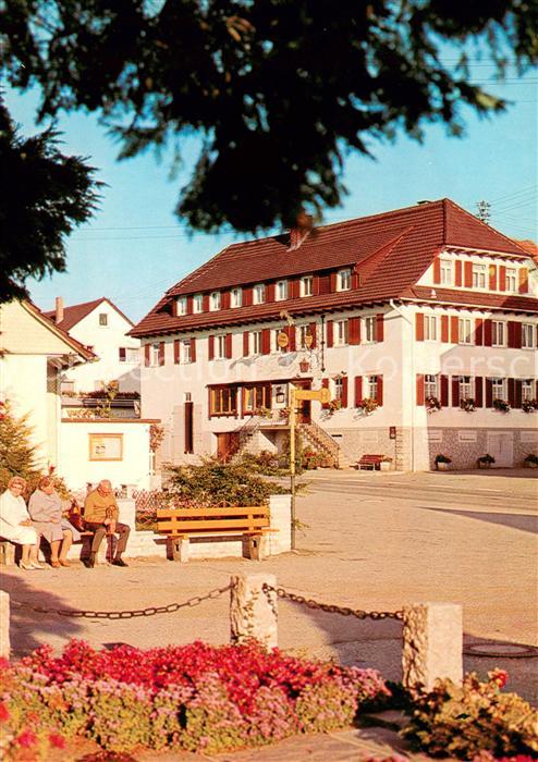 Unterharmersbach Gasthof Pension Schuetzen Badische Weinstube im Schwarzwald