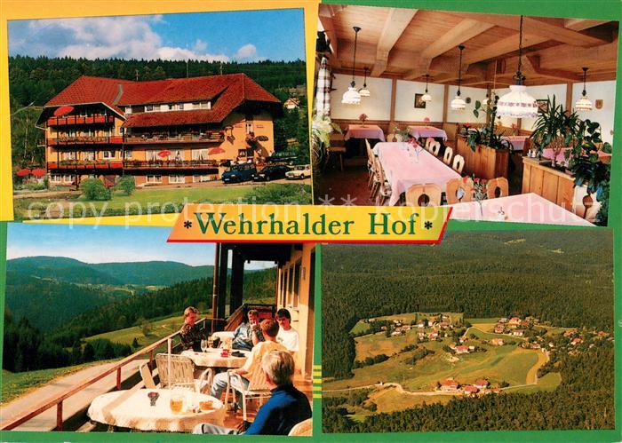 Wehrhalden Gasthaus Pension Wehrhalder Hof im Hotzenwald Schwarzwald Fliegeraufn