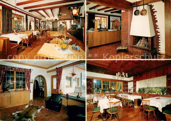 Kaelberbronn Gasthof und Pension Waldsaegmuehle ADAC-Hotel Restaurant Kamin