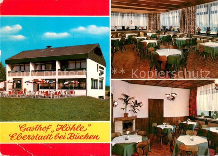 Eberstadt Baden Gasthof Hoehle Gastraum Terrasse