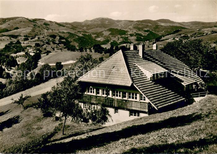 Ehrsberg Kinderheim Waldfrieden Wuehre Landschaftspanorama Schwarzwald