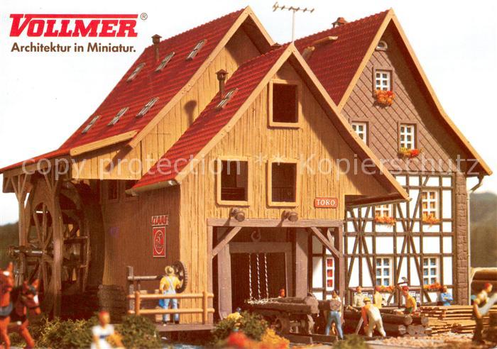 Schwaikheim Tonbachmuehle Vollmer Architektur in Miniatur