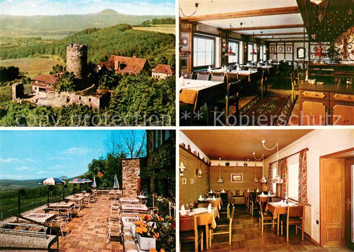 Salach Staufeneck Burgrestaurant Terrasse Landschaftspanorama