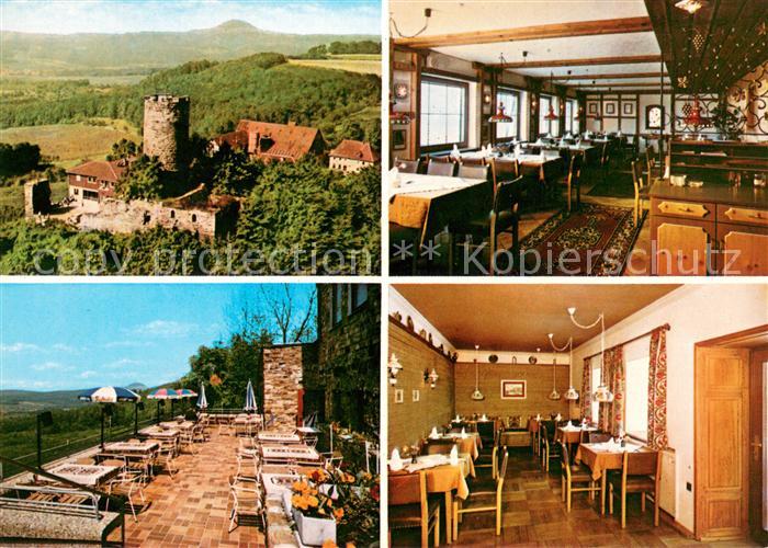 Salach Staufeneck Burgrestaurant Terrasse Landschaftspanorama