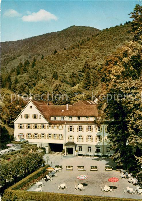 Bad Sulzbach Thermalbad Sulzbach Muentner Schumann Heim im Renchtal