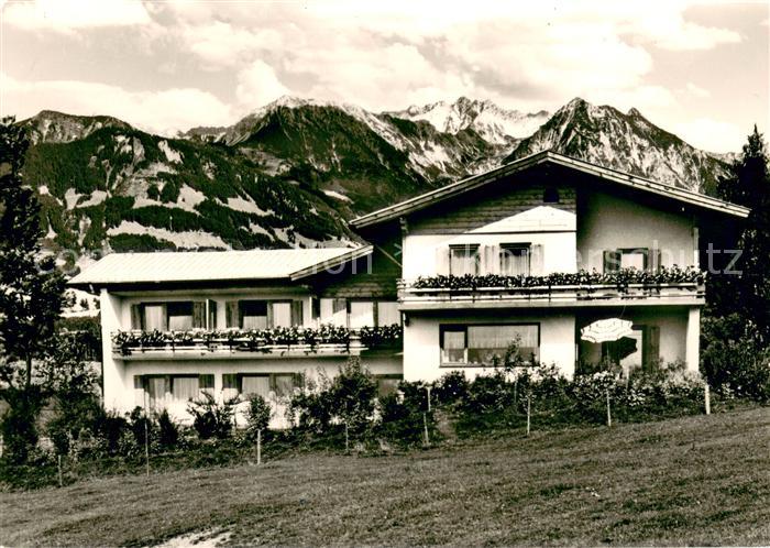 Sonthofen Oberallgaeu Gaesteheim Schrimpf Allgaeuer Alpen