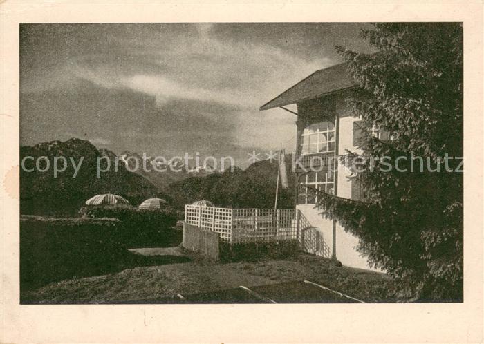 Oberstdorf Alpenhotel Pension Cafe Restaurant Panorama