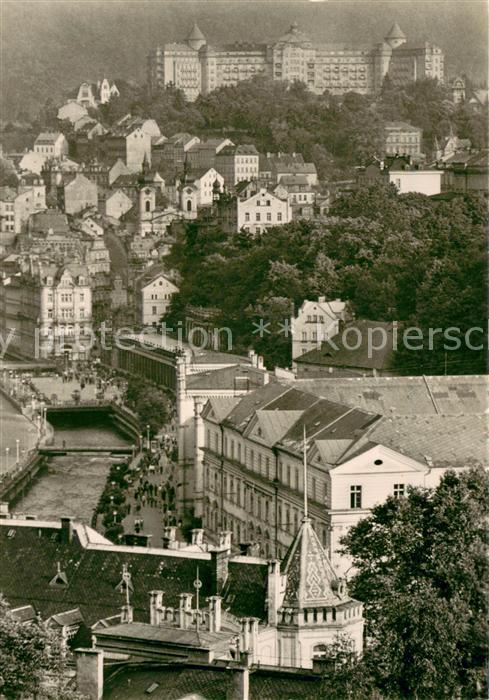Karlovy Vary Karlsbad Kolonnade der Tschechoslowakisch-Sowjetischen Freundschaft