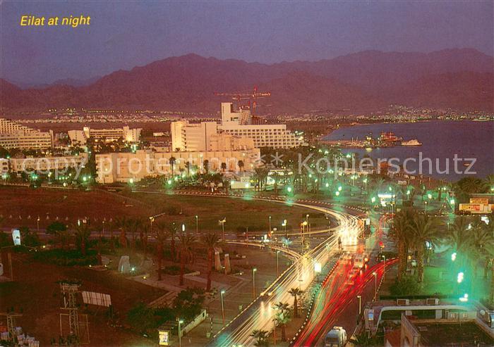 Eilat Eilath Israel at night
