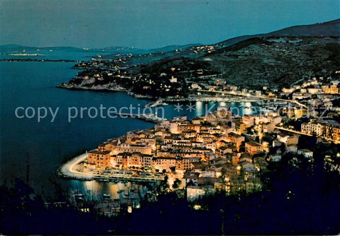 Porto San Stefano Notturno Nachtaufnahme