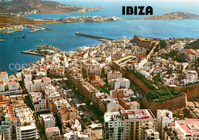 Ibiza Islas Baleares Vista aérea de la ciudad