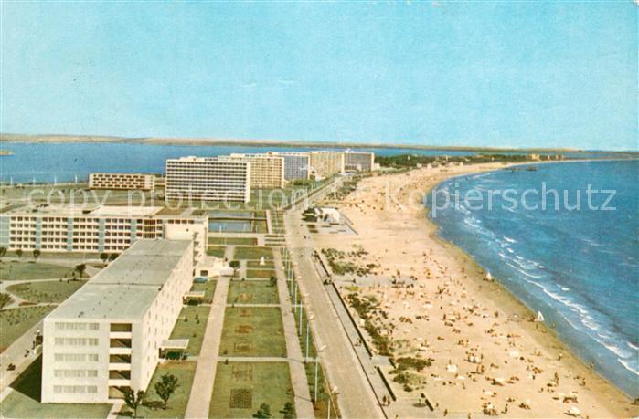 Mamaia Kuestenpanorama Hotels Strand Fliegeraufnahme