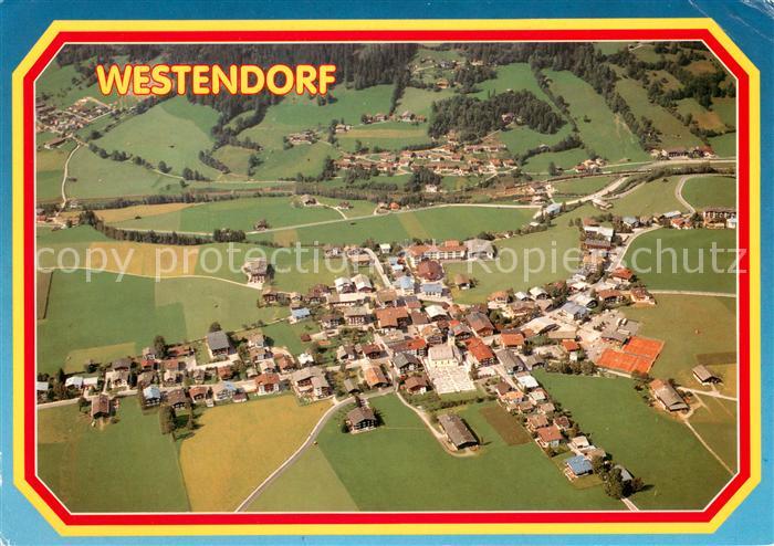 Westendorf Tirol Erholungsort Fliegeraufnahme