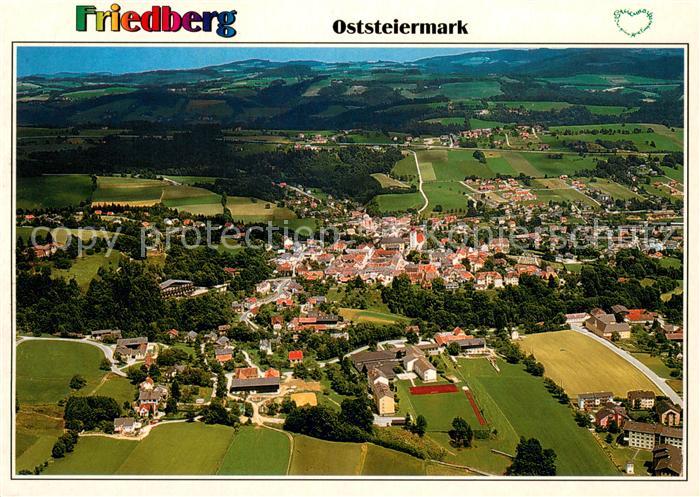 Friedberg Steiermark Sommerfrische Erholungsort Fliegeraufnahme
