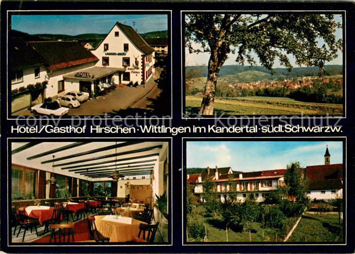 Wittlingen Baden Hotel Gasthof Hirschen Kandertal Schwarzwald