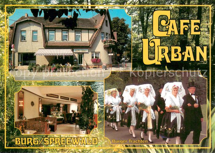Burg Spreewald Cafe Urban Burger Trachten