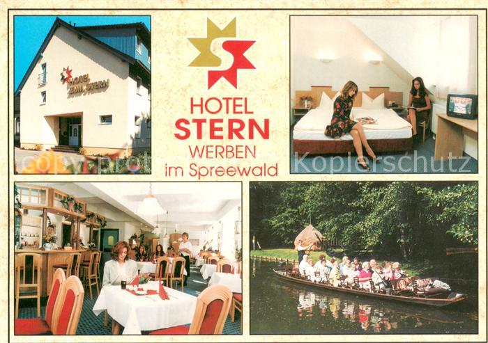 Werben Niederlausitz Hotel Stern im Spreewald Kahn Wasserstrasse