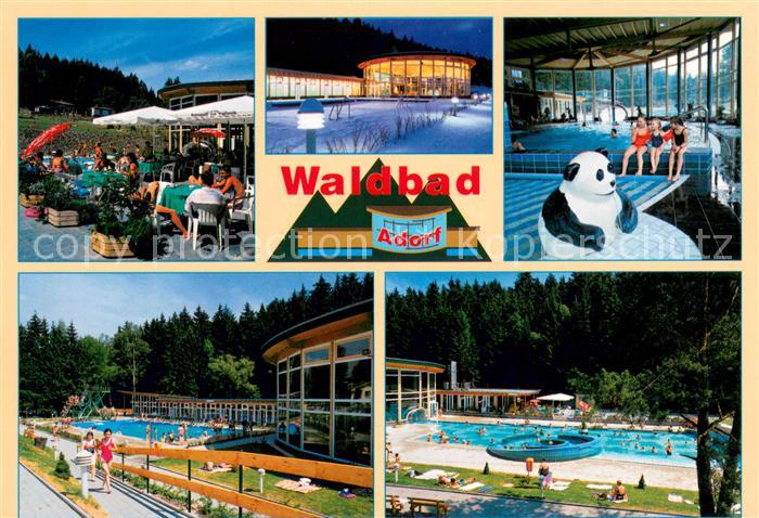 Adorf Vogtland Waldbad Freibad Hallenbad Gaststaette Terrasse