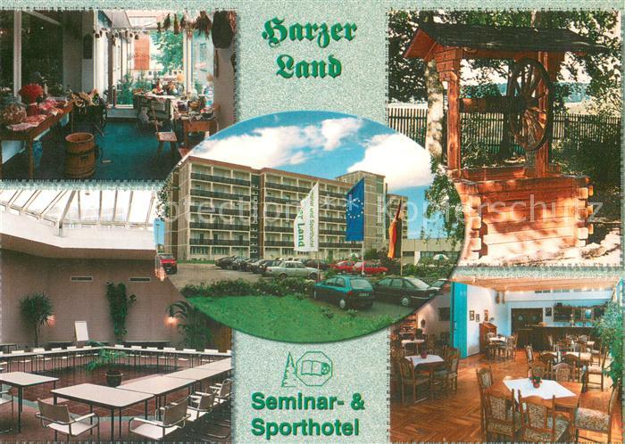 Allrode Seminar- und Sporthotel Harzer Land Restaurant Seminarraum Brunnen