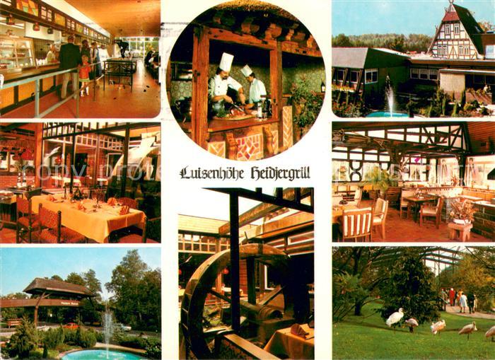 Walsrode Lueneburger Heide Luisenhoehe Heidjergrill Vogelpark