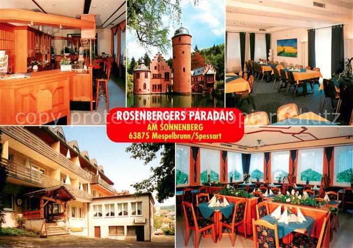 Mespelbrunn Rosenbergers Paradais am Sonnenberg Restaurant