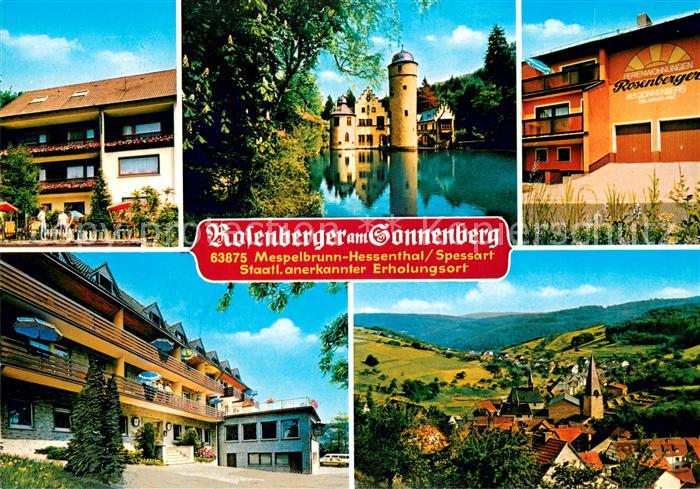 Mespelbrunn Rosenbergers Paradais am Sonnenberg Ferienwohnungen Panorama