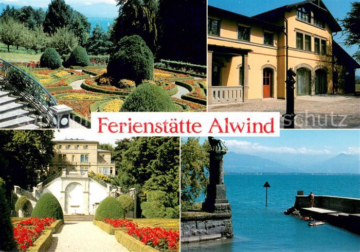 Bad Schachen Lindau Ferienstaette Alwind Parkanlagen Hafen
