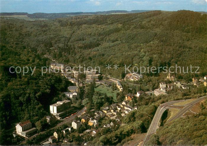 Schlangenbad Taunus Kurort im Taunus Fliegeraufnahme