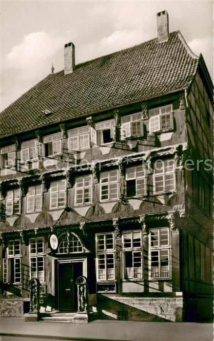 Hameln Weser Stiftsherrenhaus Historisches Gebaeude