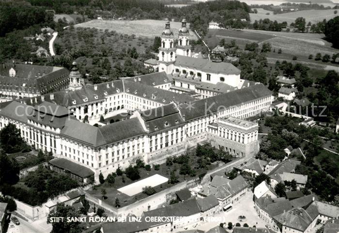 Sankt Florian Stift Kloster Fliegeraufnahme