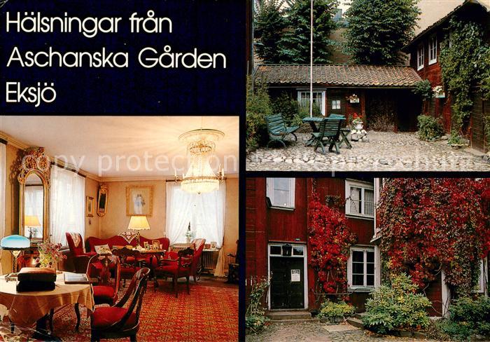 Haelsning Aschanska garden i Eksjoe Gardsinterioer Salongen