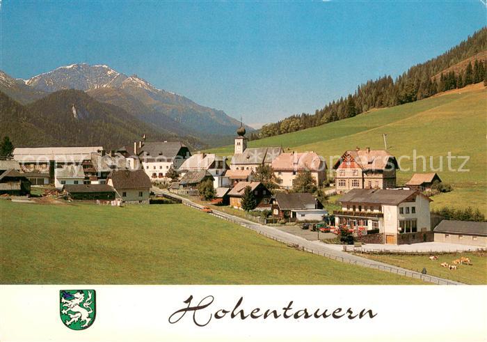 Hohentauern Ortsansicht mit Kirche Erholungsgebiet Alpen