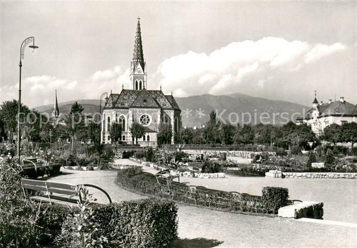 Villach Kaernten Stadtpark Kirche