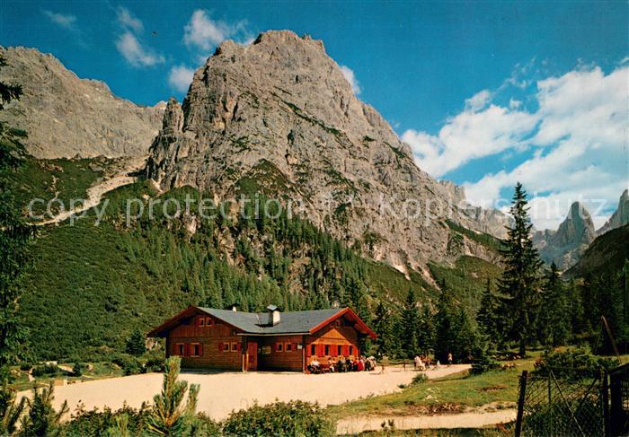 Fischleinboden Talschlusshuette Elferkofel Rotwand Rifugio Fondo Valle Fiscalina