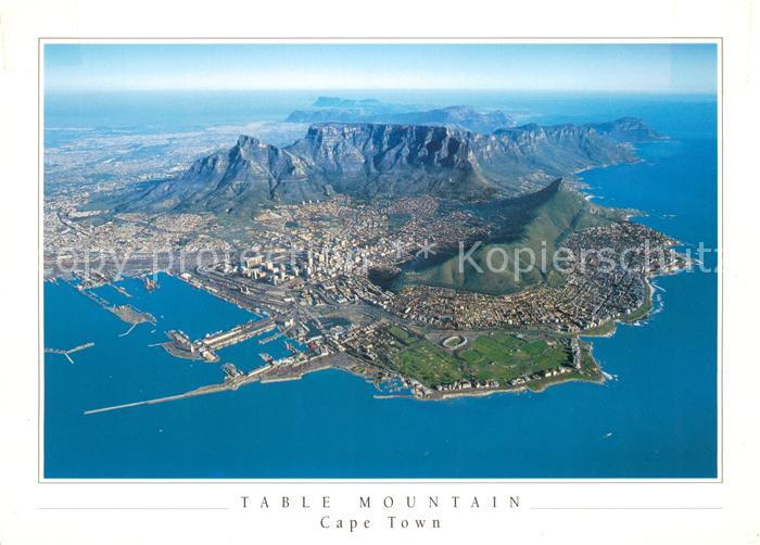 Cape Town Kaapstad Kapstadt Table Mountain Air view