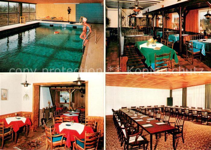 Leutershausen Hirschberg Bergstrasse Landhotel Sonnenhof Gastraeume Hallenbad