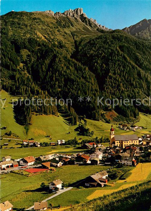 Neustift Stubaital Tirol Panorama Blick gegen Elferspitze
