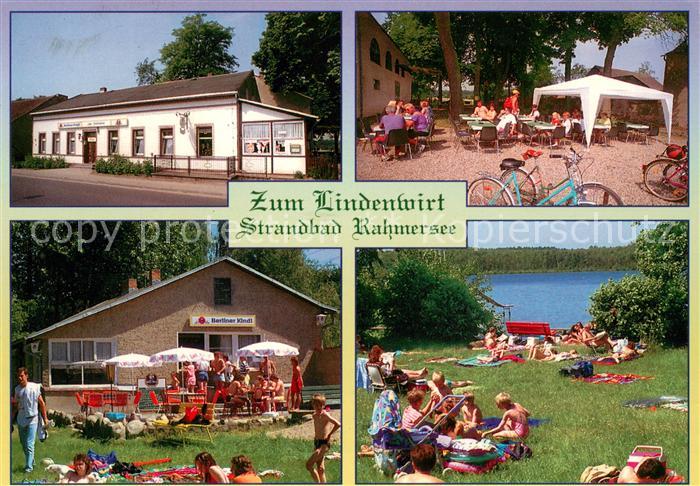 Zuehlsdorf Hotel Restaurant EisCafe Zum Lindenwirt Strandbad Rahmersee