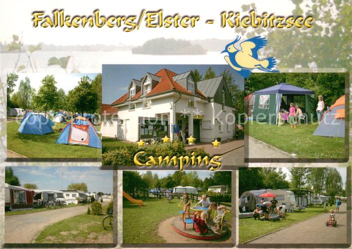 Falkenberg Elster Campingplatz Erholungsgebiet Kiebitz See