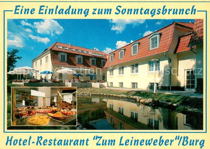 Burg Spreewald Hotel Restaurant zum Leineweber