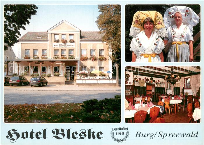 Burg Spreewald Hotel Bleske Tracht